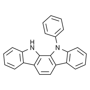 11,12-二氢-11-苯基吲哚并[2,3-a]咔唑, >97.0%