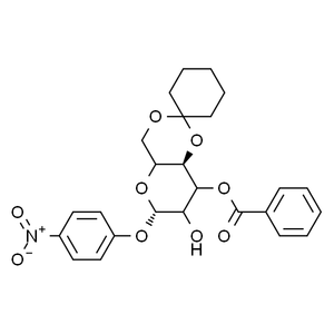 对硝基苯基-3-O-苄基-4,6-环己叉基-β-D-甘露吡喃糖苷