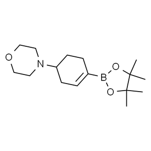 4-[4-(4,4,5,5-Tetramethyl-[1,3,2]dioxaborolan-2-yl)cyclohex-3-en-1-yl]morpholine