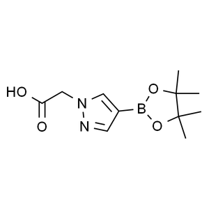 4-(4,4,5,5-四甲基-1,3,2-二噁硼烷-2-基)-1H-吡唑-1-乙酸, 98%