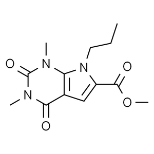 1,3-二甲基-2,4-二氧-7-丙基-2,3,4,7-四氢-1H-吡咯[2,3-d]嘧啶-6-羧酸甲酯 ≥96.0%