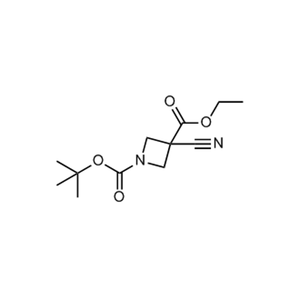 1-Boc-3-氰基氮杂环丁烷-3-甲酸乙酯, ≥95%