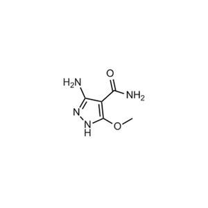 3-Amino-5-methoxy-1H-pyrazole-4-carboxamide