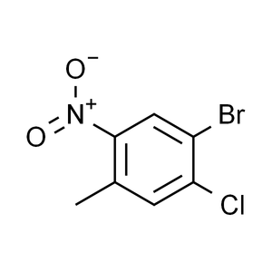 1-Bromo-2-chloro-4-methyl-5-nitrobenzene,98%