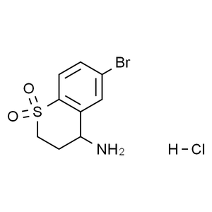 6-Bromo-3,4-dihydro-2H-S,S-dioxo-thiochromen-4-amine hydrochloride , 95%