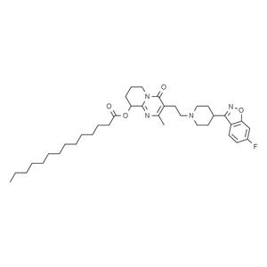 十四酸3-[2-[4-(6-氟-1,2-苯并异恶唑-3-基)-1-哌啶基]乙基]-6,7,8,9-四氢-2-甲基-4-氧代-4H-吡啶并[1,2-a]嘧啶-9-酯