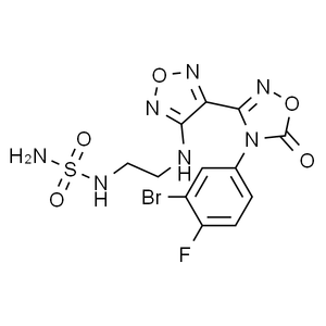 N-[2-[[4-[4-(3-Bromo-4-fluorophenyl)-4,5-dihydro-5-oxo-1,2,4-oxadiazol-3-yl]-1,2,5-oxadiazol-3-yl]amino]ethyl]sulfamide,95+%