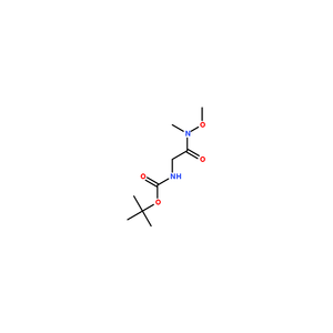 N-BOC-甘氨酸-N'-甲氧基-N'-甲基酰胺,95%