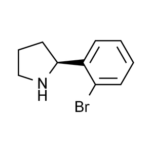 (S)-2-(2-溴苯基)吡咯烷, 97%