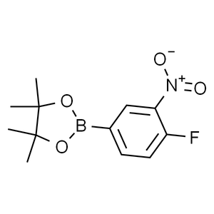 2-(4-氟-3-硝基苯基)-4,4,5,5-四甲基-1,3,2-二氧硼杂环戊烷, 98+%