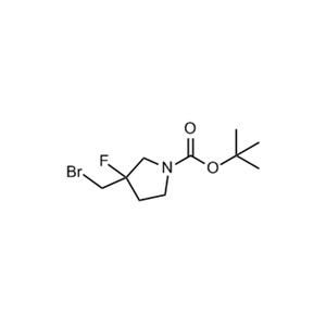 3-(溴甲基)-3-氟吡咯烷-1-羧酸叔丁酯, 97%