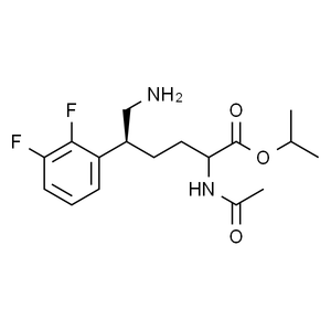 (5S)-isopropyl 2-acetamido-6-amino-5-(2,3-difluorophenyl)hexanoate,95+%