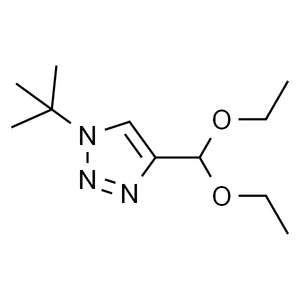 1-(叔丁基)-4-(二乙氧基甲基)-1H-1,2,3-三唑, 97%