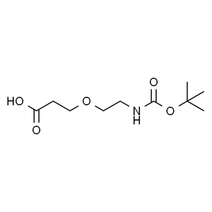 3-(2-((叔丁氧基羰基)氨基)乙氧基)丙酸, 95%
