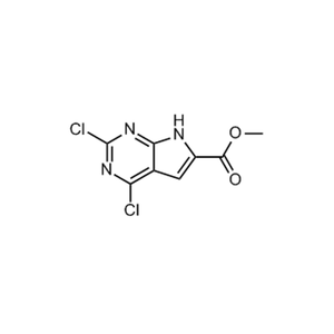 Methyl 2,4-dichloro-7H-pyrrolo[2,3-d]pyrimidine-6-carboxylate