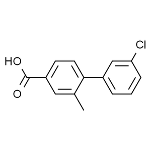 3-氯-2-甲基-[1,1-联苯]-4-羧酸, 95%