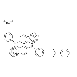 氯代[(S)-(-)-2,2'-二(二苯基膦)-1,1'-联萘](P-伞花素)氯化钌(II),98%