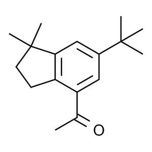 4-乙酰基-6-叔丁基-1,1-二甲基茚烷, 98%