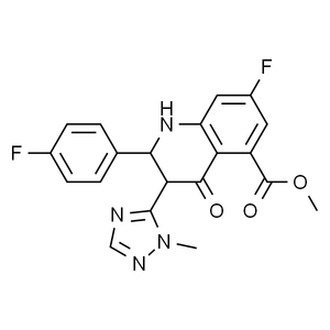 7-氟-2-（4-氟苯基）-3-（1-甲基-1H-1,2,4-三唑-5-基）-4-氧代-1,2,3,, 95%