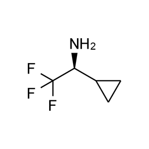 (1S)-1-环丙基-2,2,2-三氟乙胺盐酸盐, 95%