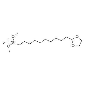 10-(1,3-dioxolan-2-yl)decyl-trimethoxysilane