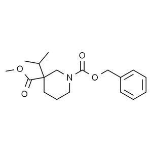 1-Cbz-3-异丙基哌啶-3-甲酸甲酯, >97%