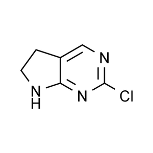 2-氯-6,7-二氢-5H-吡咯并[2,3-d]嘧啶, 98%