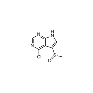 4-Chloro-5-methanesulfinyl-7H-pyrrolo[2,3-d]pyrimidine