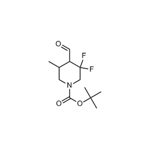 3,3-二氟-4-甲酰基-4-甲基哌啶-1-甲酸叔丁酯,97%