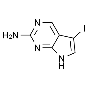 2-氨基-5-碘-7H-吡咯并[2,3-d]嘧啶, 97%