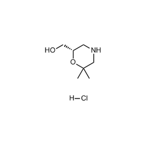 (S)-6，6-二甲基吗啉-2-甲醇盐酸盐, 95%