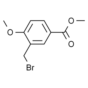 3-(溴甲基)-4-甲氧基苯甲酸甲酯, 98%