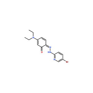 2-（5-溴-2-吡啶偶氮）-5-（二乙氨基）苯酚