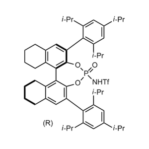 1，​1，​1-​三氟-​N-​[(11bR)​-​8，​9，​10，​11，​12，​13，​14，​15-八氢-​4-氧-​2，​6-​双[2，​4，​6-​三异丙基苯基]联萘并[2，​1-​d:1'，​2'-​f]​[1，​3，​2]​二氧磷杂-​4-基]​甲磺酰胺, ≥98%，≥99% e.e.