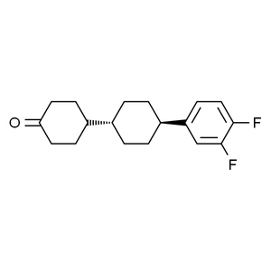 反式-4'-(3,4-二氟苯基)联环己基-4-酮, >98.0%(GC)