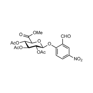 1-O-(2-甲酰基-4-硝基苯基)-2,3,4-三-O-乙酰基-beta-D-吡喃葡萄糖酸甲酯, >97%