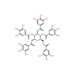 1,2,3,4,6-O-五没食子酰葡萄糖，96%