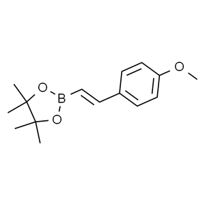 （E）-2-（4-甲氧基苯乙烯基）-4，4，5，5-四甲基-1，3，2-二氧杂硼烷, 99%