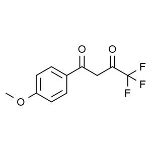 4，4，4-三氟-1-(4-甲氧基苯基)-1，3-丁二酮, ≥98%