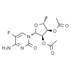 2'，3'二-O-乙酰基-5'-脱氧-5-氟胞苷, 99%