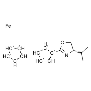 (S)-(4-异丙基噁唑啉-2-基)二茂铁, 97%