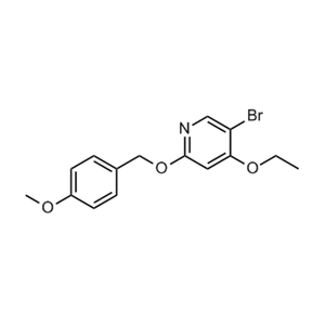 5-Bromo-4-ethoxy-2-((4-methoxybenzyl)oxy)pyridine