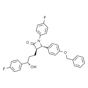 (3R，4S)-1-(4-氟苯基)-3-[(3S)-3-(4-氟苯基)-3-羟基丙基]-4-[4-(苯甲氧基)苯基]-2-氮杂环丁酮, 97%