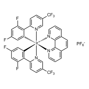 二[2-(2,4-二氟苯基)-5-三氟甲基吡啶][1,10-菲罗啉]铱六氟磷酸盐, 98%