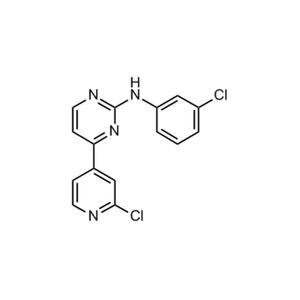 N-（3-氯苯基）-4-（2-氯吡啶-4-基）嘧啶-2-胺, 95%