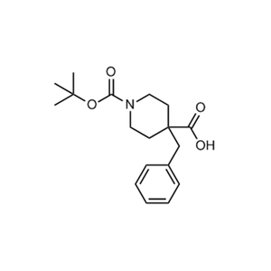 4-苄基-1-(叔丁氧羰基)哌啶-4-羧酸, 97%