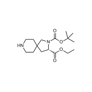 2-tert-Butyl 3-ethyl (3S)-2,8-diazaspiro[4.5]decane-2,3-dicarboxylate