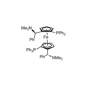 (R,R)-2,2'-双[(R)-(N,N-二甲基氨基)(苯基)甲基]-1,1'-双(二苯基膦基)二茂铁, 98%