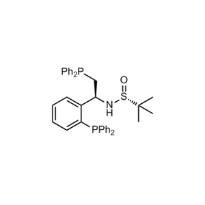 [S（R）]-N-[（1S）-2-（二苯基膦基）-1-[2-（二苯基膦基苯基）乙基]-2-甲基-2-丙烷亚磺酰胺, 95%