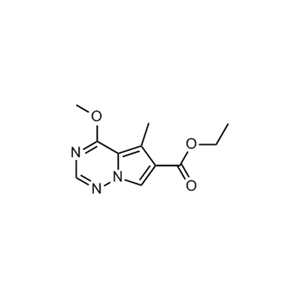 ethyl 4‐methoxy‐5‐methylpyrrolo[2,1‐f][1,2,4]triazine‐6‐carboxylate, 97%